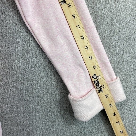 UGG bathrobe plush pink flannel lined L warm and cozy midi modest - Picture 6 of 10